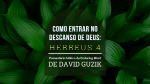 Hebrews 4 YouVersion Portuguese Enduring Word