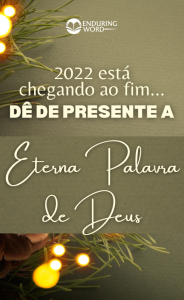 Dê de Presente a Eterna Palavra de Deus